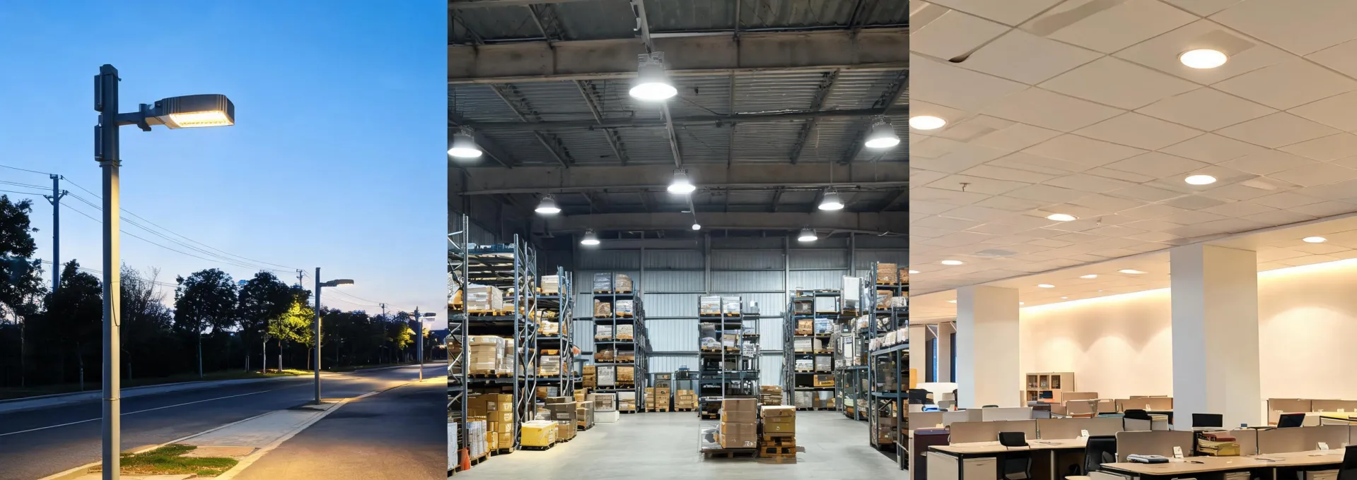 Outdoor and commercial lighting applications