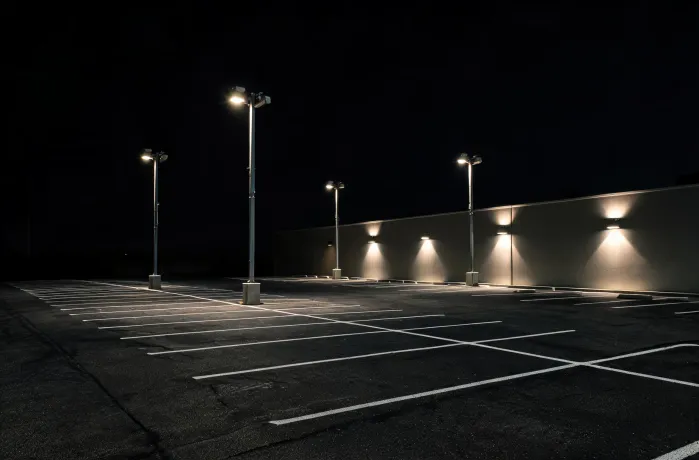 Parking and perimeter lighting